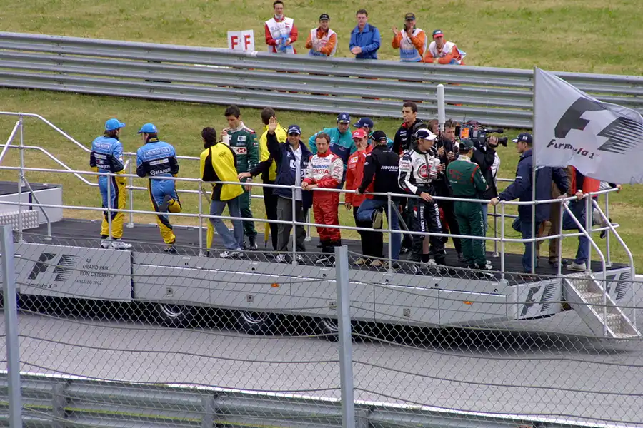 078 | 2003 | Spielberg | A1-Ring | Drivers Parade | © carsten riede fotografie