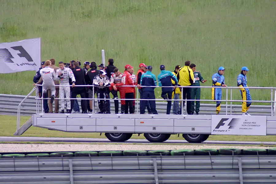 079 | 2003 | Spielberg | A1-Ring | Drivers Parade | © carsten riede fotografie