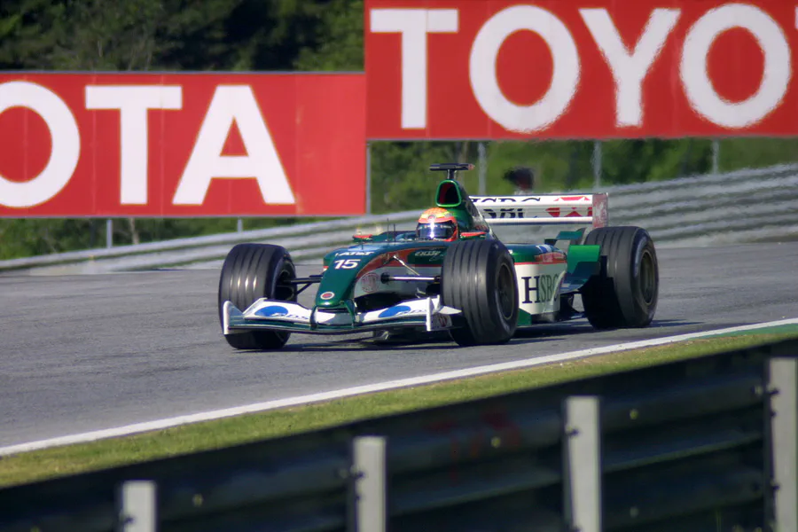016 | 2003 | Spielberg | Jaguar-Ford Cosworth R4 | Antonio Pizzonia | © carsten riede fotografie