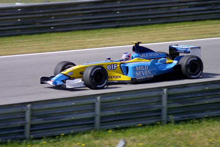 052 | 2003 | Spielberg | Renault R23 | Jarno Trulli | © carsten riede fotografie