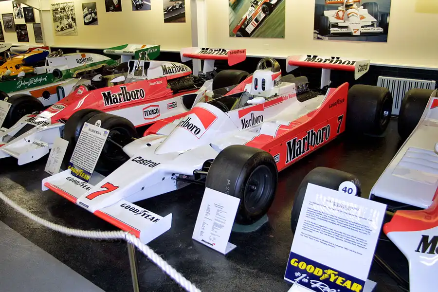 292 | 2003 | Donington | Grand Prix Collection | McLaren-Ford Cosworth M28-3 (1979) | © carsten riede fotografie