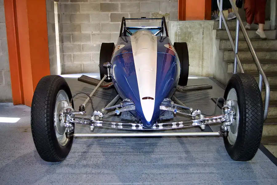 045 | 2003 | Beaulieu | The National Motor Museum | Allard Dragster (1960) | © carsten riede fotografie