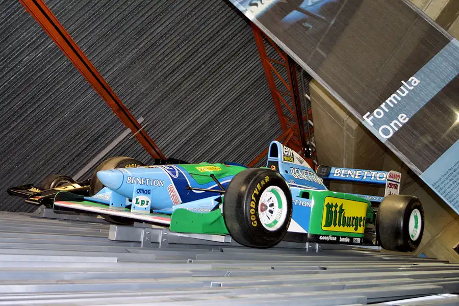 050 | 2003 | Beaulieu | The National Motor Museum | Benetton-Ford Cosworth B193B (1994) | © carsten riede fotografie