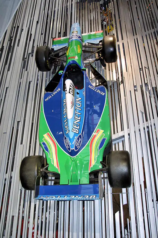 052 | 2003 | Beaulieu | The National Motor Museum | Benetton-Ford Cosworth B193B (1994) | © carsten riede fotografie