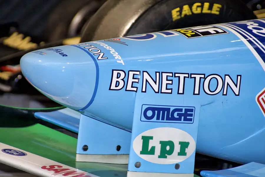 054 | 2003 | Beaulieu | The National Motor Museum | Benetton-Ford Cosworth B193B (1994) | © carsten riede fotografie