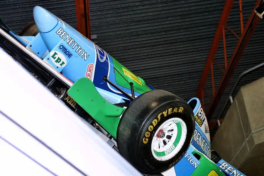 055 | 2003 | Beaulieu | The National Motor Museum | Benetton-Ford Cosworth B193B (1994) | © carsten riede fotografie