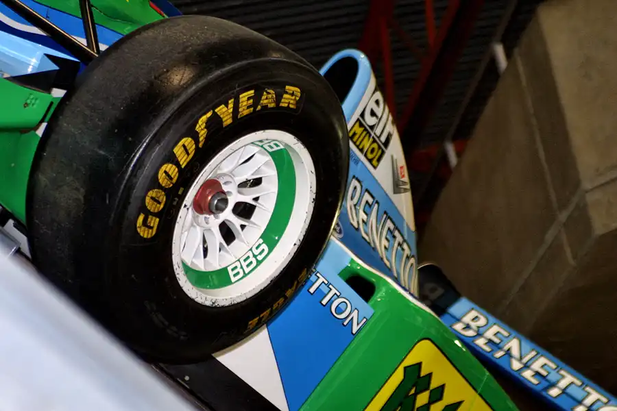 056 | 2003 | Beaulieu | The National Motor Museum | Benetton-Ford Cosworth B193B (1994) | © carsten riede fotografie
