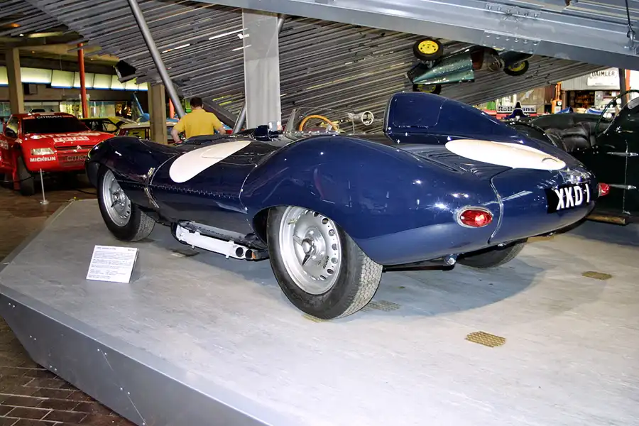 111 | 2003 | Beaulieu | The National Motor Museum | Jaguar D-Type (1955) | © carsten riede fotografie