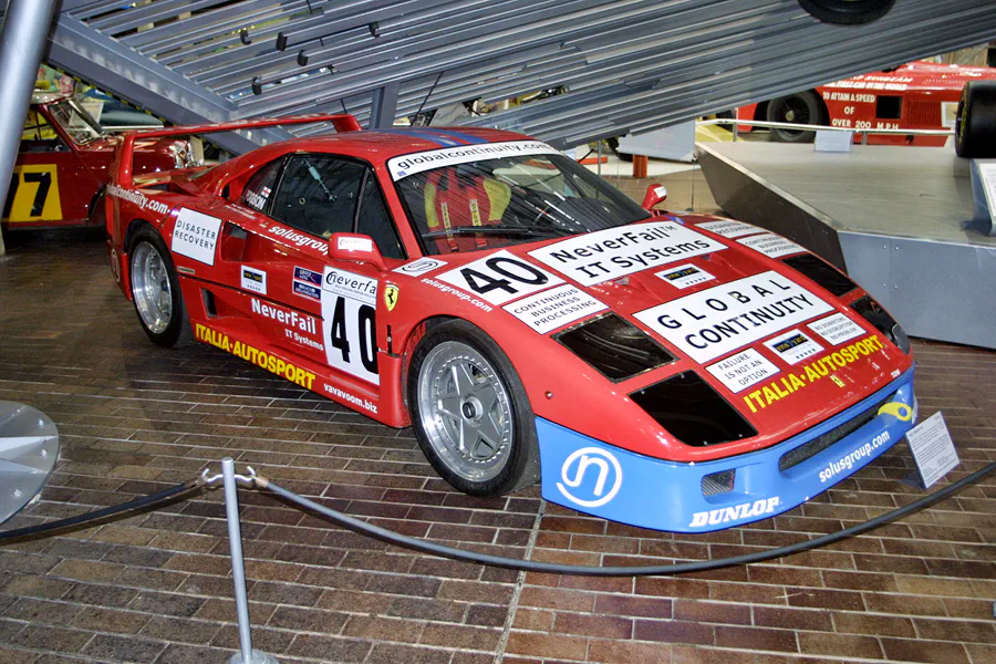 098 | 2003 | Beaulieu | The National Motor Museum | Ferrari F40 (1989) | © carsten riede fotografie