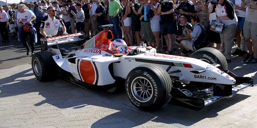 080 | 2003 | Goodwood | Festival Of Speed | BAR-Honda 004 (2002) | Jenson Button | © carsten riede fotografie