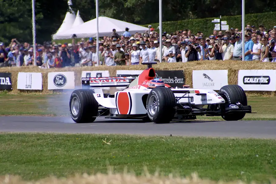 082 | 2003 | Goodwood | Festival Of Speed | BAR-Honda 004 (2002) | Takuma Sato | © carsten riede fotografie
