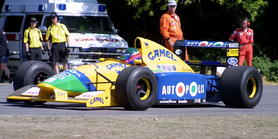083 | 2003 | Goodwood | Festival Of Speed | Benetton-Ford Cosworth B191 (1991) | © carsten riede fotografie