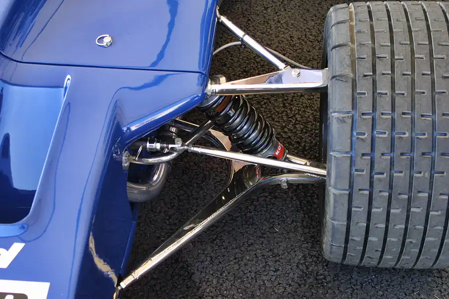 171 | 2003 | Goodwood | Festival Of Speed | Tyrrell-Ford Cosworth 005-006 (1972-1974) | © carsten riede fotografie