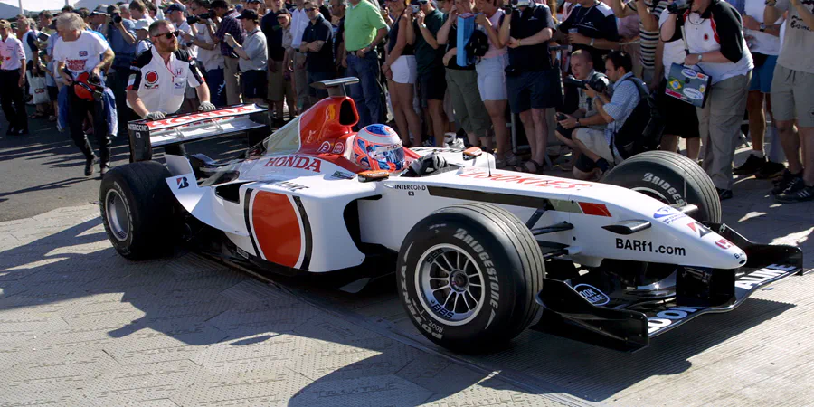 080 | 2003 | Goodwood | Festival Of Speed | BAR-Honda 004 (2002) | Jenson Button | © carsten riede fotografie