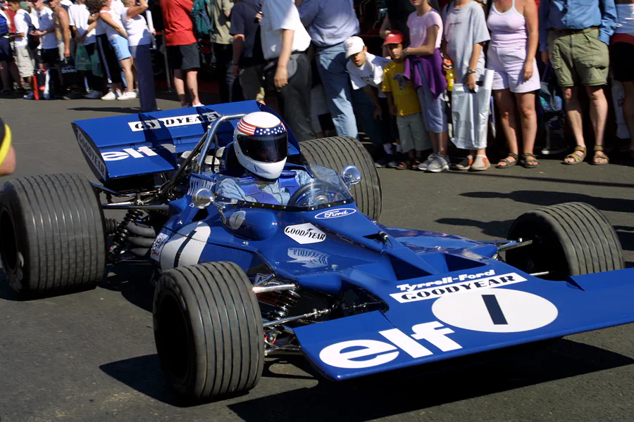 162 | 2003 | Goodwood | Festival Of Speed | Tyrrell-Ford Cosworth 001 (1970-1971) | © carsten riede fotografie