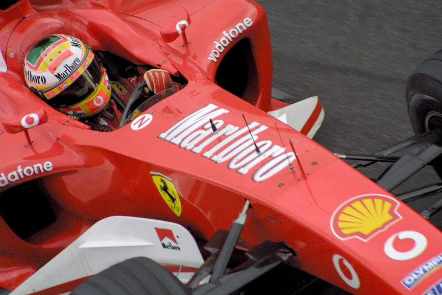 017 | 2003 | Monza | Ferrari F2003-GA | Luca Badoer | © carsten riede fotografie