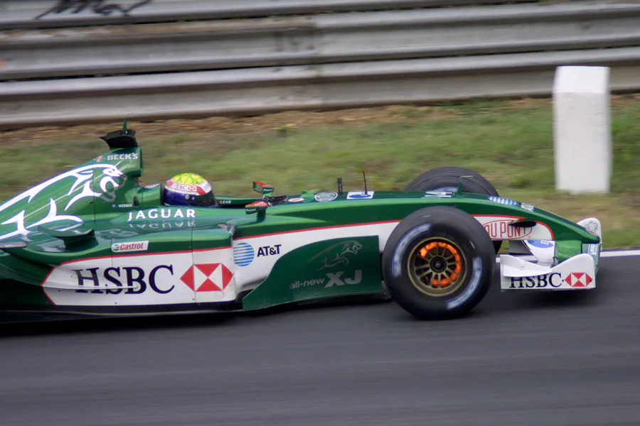 030 | 2003 | Monza | Jaguar-Ford Cosworth R4 | Mark Webber | © carsten riede fotografie