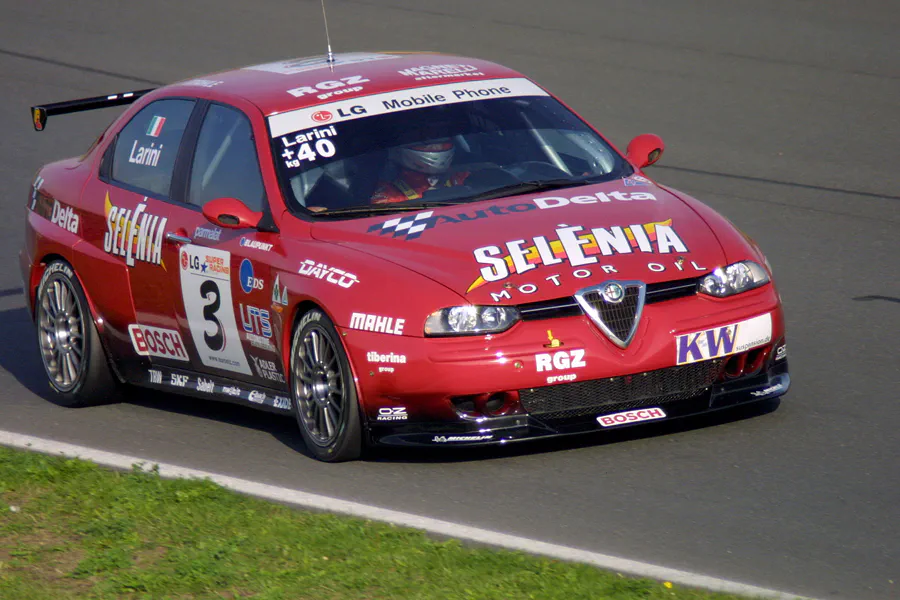024 | 2003 | Motopark Oschersleben | FIA European Touring Car Championship | Alfa Romeo 156 GTA | Nicola Larini | © carsten riede fotografie