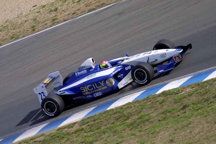 038 | 2003 | Motopark Oschersleben | Formula Renault V6 | Davide Benedetto | © carsten riede fotografie
