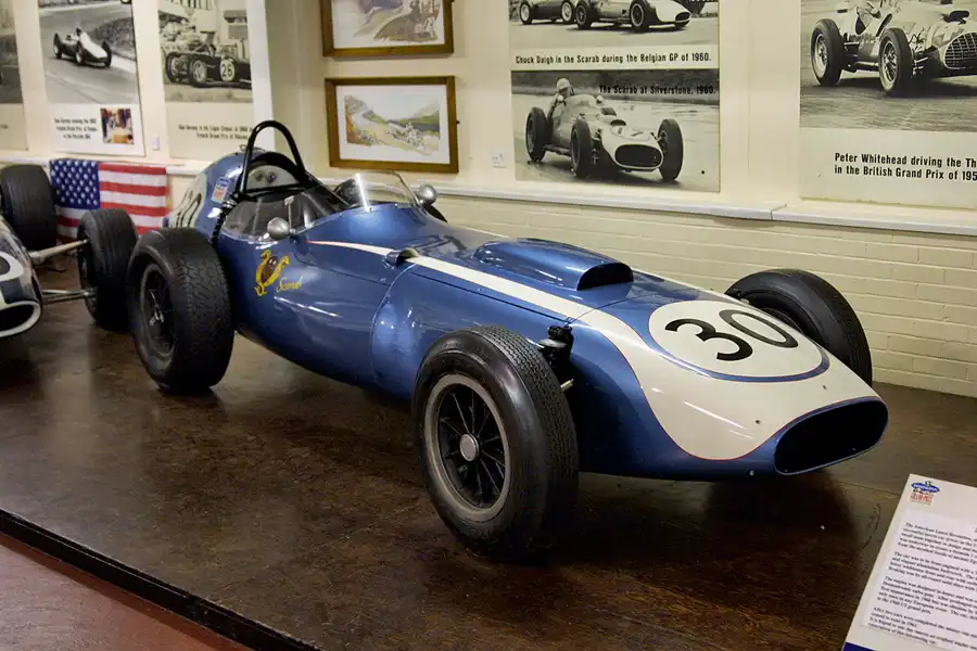 191 | 2004 | Donington | Grand Prix Collection | Scarab (1960) | © carsten riede fotografie