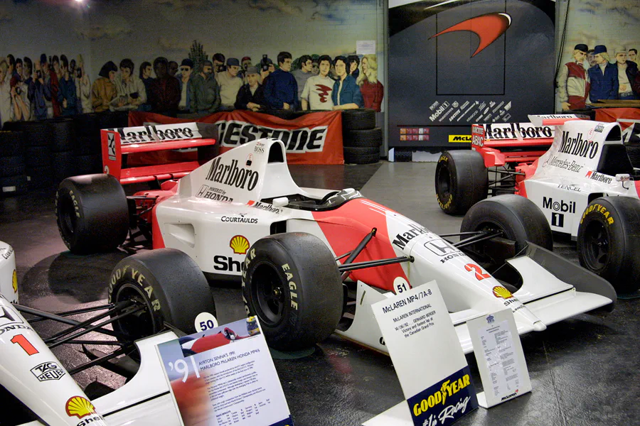 171 | 2004 | Donington | Grand Prix Collection | McLaren-Honda MP4/7-8 (1992) | © carsten riede fotografie
