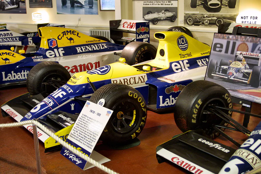 219 | 2004 | Donington | Grand Prix Collection | Williams-Renault FW13B (1990) | © carsten riede fotografie