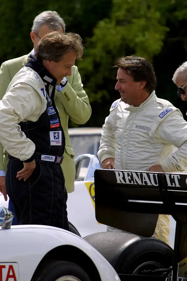 063 | 2004 | Goodwood | Festival Of Speed | The Earl Of March + Rene Arnoux | © carsten riede fotografie