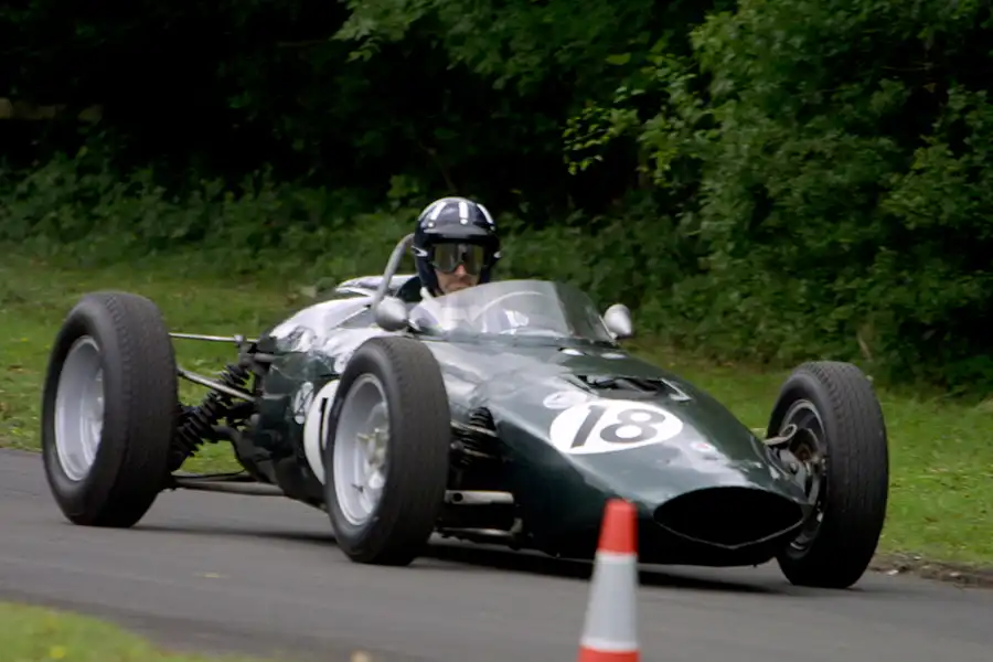 071 | 2004 | Goodwood | Festival Of Speed | BRM P57 (1961-1965) | Damon Hill | © carsten riede fotografie