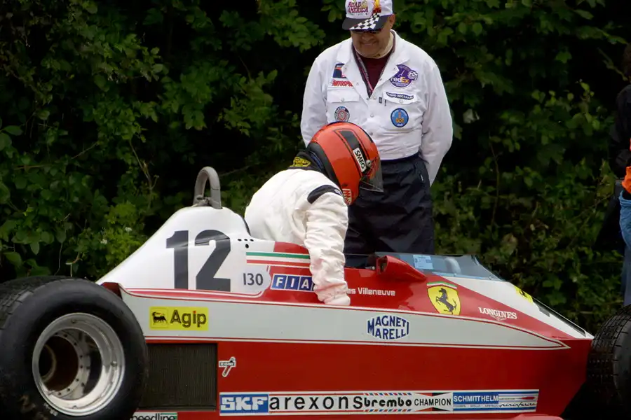 112 | 2004 | Goodwood | Festival Of Speed | Ferrari 312T3 (1978-1979) | Jacques Villeneuve | © carsten riede fotografie