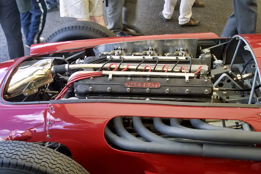 162 | 2004 | Goodwood | Festival Of Speed | Maserati 250F (1954-1960) | © carsten riede fotografie