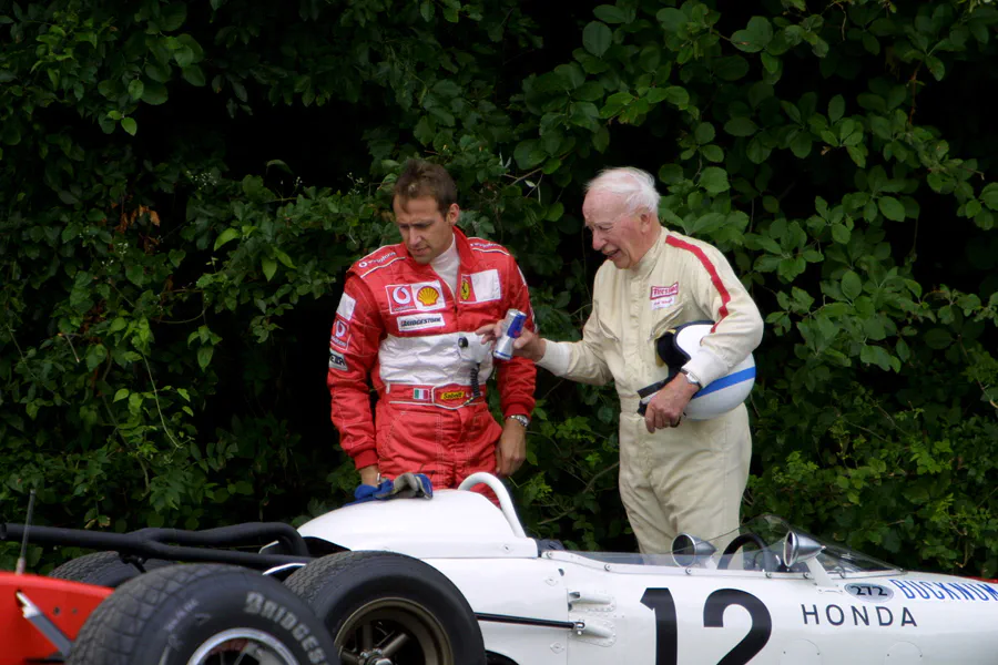 045 | 2004 | Goodwood | Festival Of Speed | Luca Badoer + John Surtees | © carsten riede fotografie