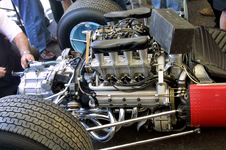 091 | 2004 | Goodwood | Festival Of Speed | Ferrari 158 (1964-1965) | © carsten riede fotografie