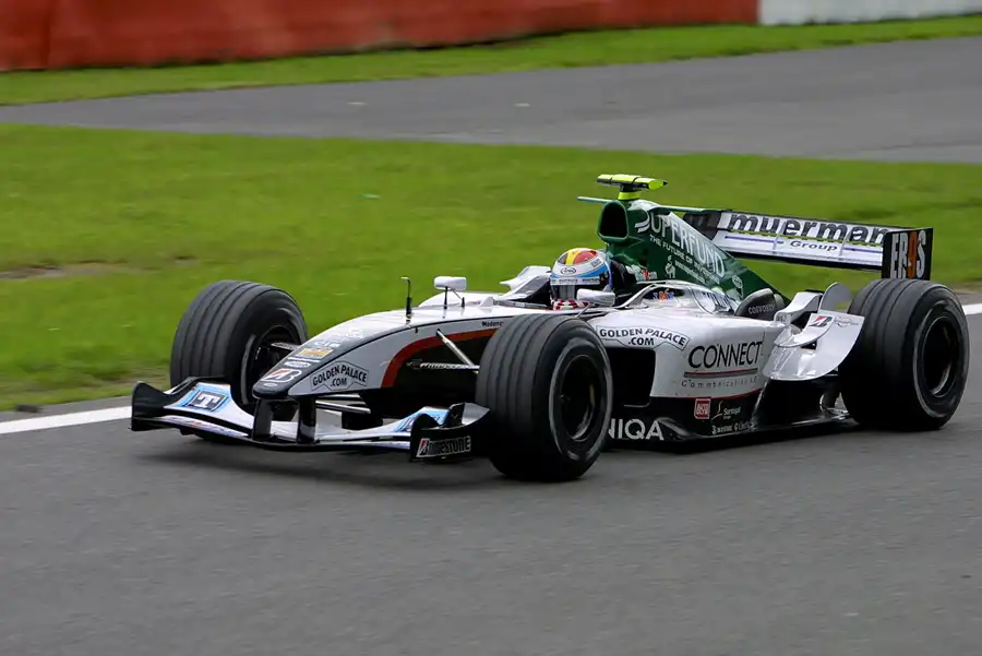100 | 2004 | Spa-Francorchamps | Minardi-Ford Cosworth PS04B | Bas Leinders | © carsten riede fotografie