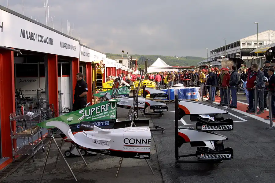 106 | 2004 | Spa-Francorchamps | Minardi-Ford Cosworth PS04B | © carsten riede fotografie