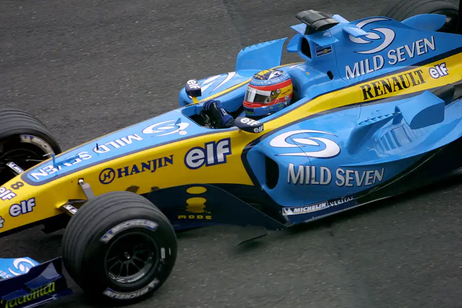 113 | 2004 | Spa-Francorchamps | Renault R24 | Fernando Alonso | © carsten riede fotografie