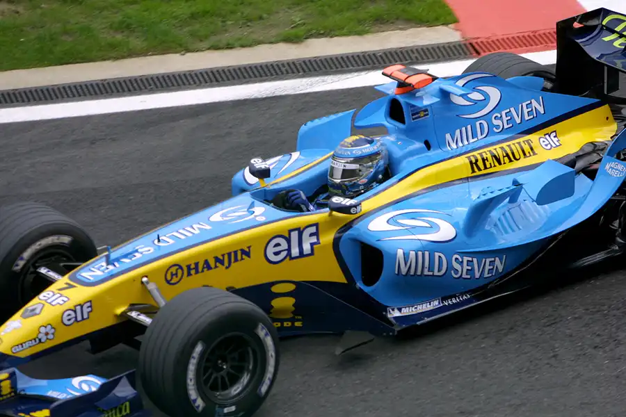 119 | 2004 | Spa-Francorchamps | Renault R24 | Jarno Trulli | © carsten riede fotografie