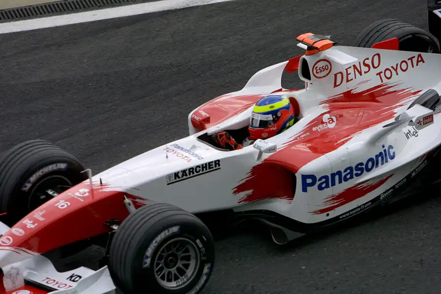 154 | 2004 | Spa-Francorchamps | Toyota TF104B | Ricardo Zonta | © carsten riede fotografie