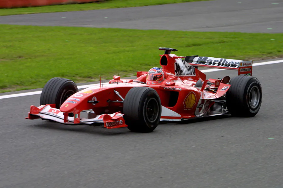 021 | 2004 | Spa-Francorchamps | Ferrari F2004 | Rubens Barrichello | © carsten riede fotografie