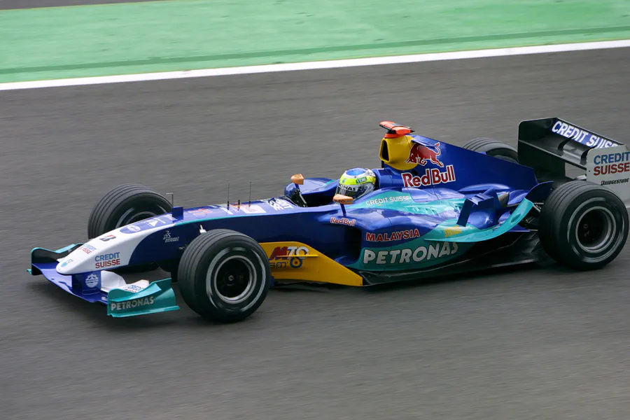 127 | 2004 | Spa-Francorchamps | Sauber-Petronas C23 | Giancarlo Fisichella | © carsten riede fotografie