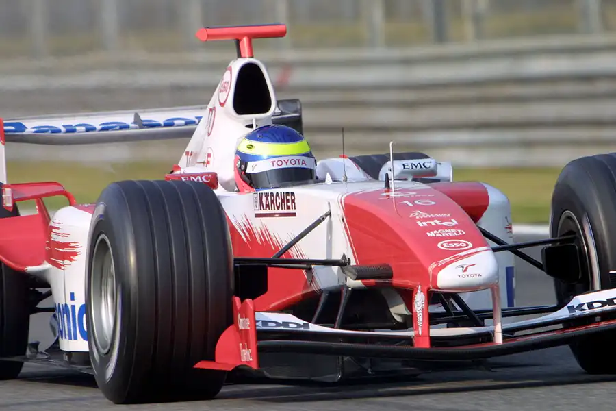 091 | 2004 | Monza | Toyota TF104 | Ricardo Zonta | © carsten riede fotografie