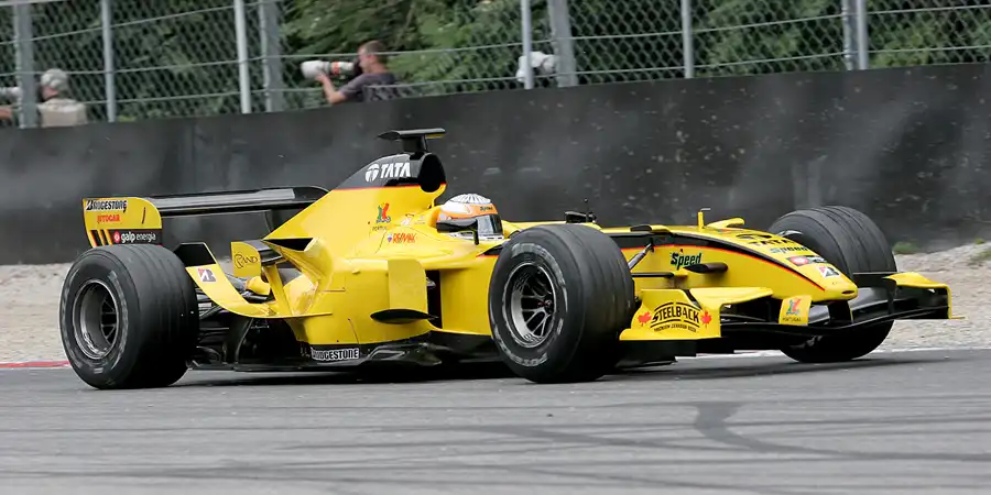 069 | 2005 | Monza | Jordan-Toyota EJ15B | Narain Karthikeyan | © carsten riede fotografie