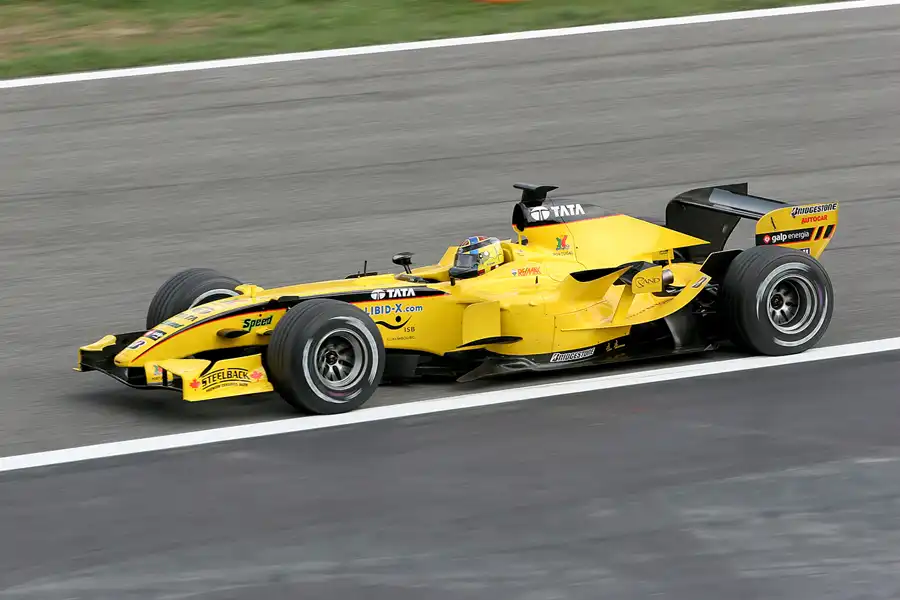 075 | 2005 | Monza | Jordan-Toyota EJ15B | Nicolas Kiesa | © carsten riede fotografie