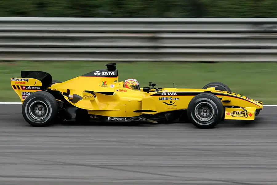 083 | 2005 | Monza | Jordan-Toyota EJ15B | Tiago Monteiro | © carsten riede fotografie
