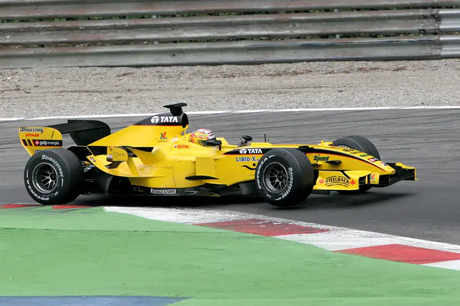 084 | 2005 | Monza | Jordan-Toyota EJ15B | Tiago Monteiro | © carsten riede fotografie