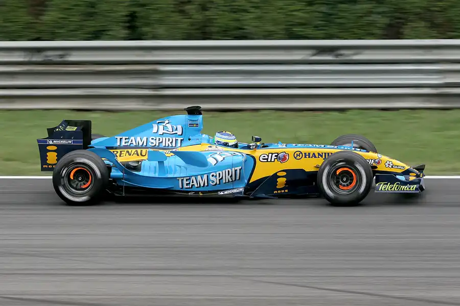 157 | 2005 | Monza | Renault R25 | Giancarlo Fisichella | © carsten riede fotografie