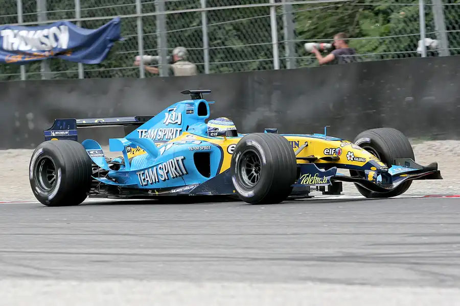 158 | 2005 | Monza | Renault R25 | Giancarlo Fisichella | © carsten riede fotografie