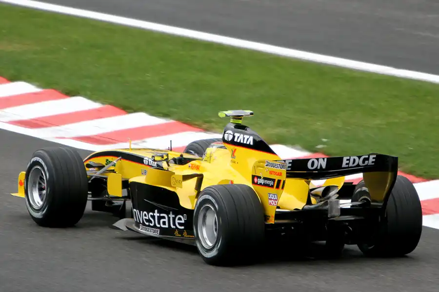 043 | 2005 | Spa-Francorchamps | Jordan-Toyota EJ15 | Nicolas Kiesa | © carsten riede fotografie