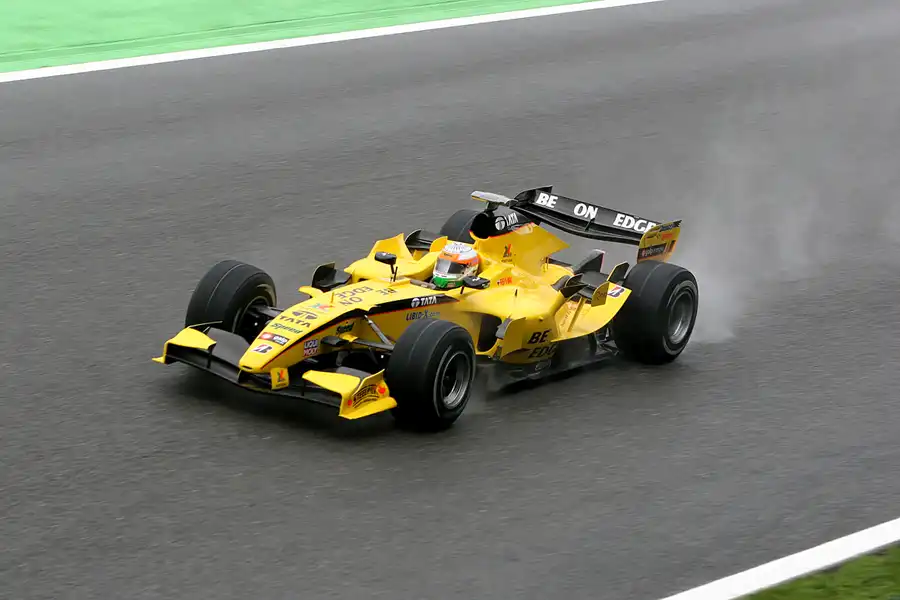 047 | 2005 | Spa-Francorchamps | Jordan-Toyota EJ15B | Narain Karthikeyan | © carsten riede fotografie