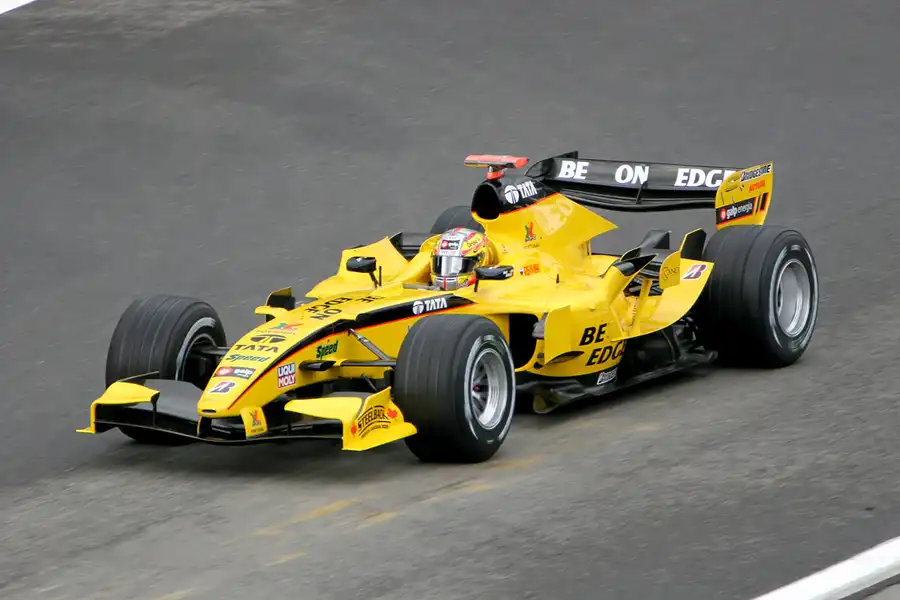 050 | 2005 | Spa-Francorchamps | Jordan-Toyota EJ15B | Tiago Monteiro | © carsten riede fotografie