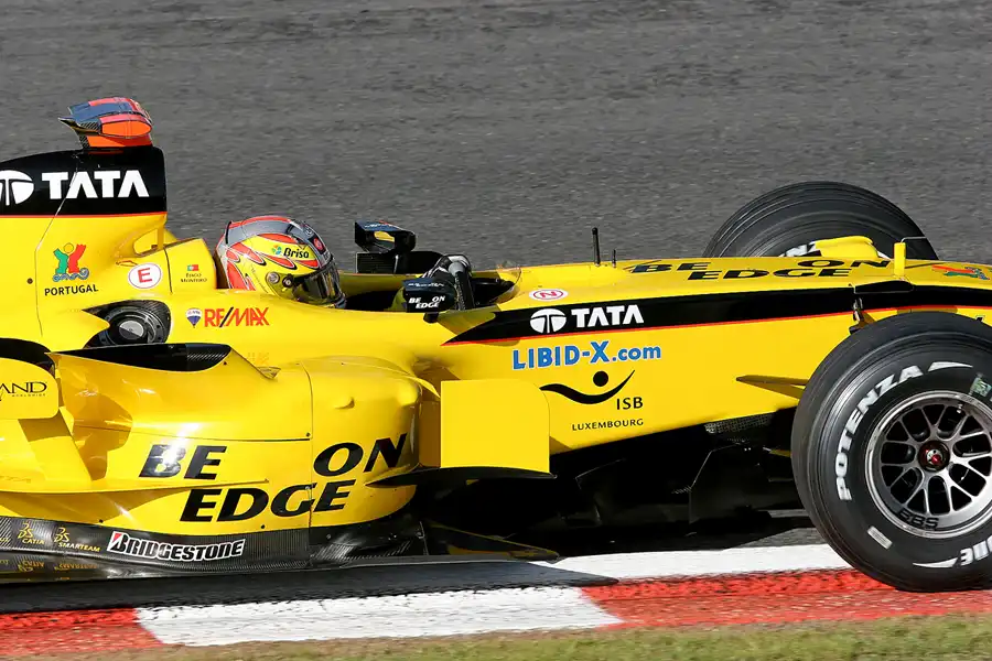 055 | 2005 | Spa-Francorchamps | Jordan-Toyota EJ15B | Tiago Monteiro | © carsten riede fotografie